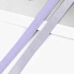10/20 Meter 6mm-25mm Nylon Elastische Banden Voor Bh-bandjes Rubberen Band Webbing Schouderband DIY Kledingdecoratie Naai Accessoires-Lichtpaars-25mm-1