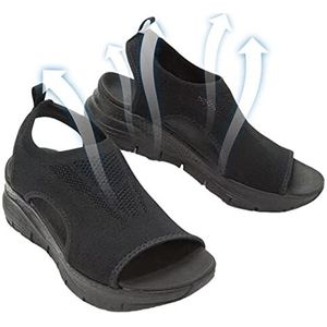 cypreason Orthopedische sandalen voor dames, zomer, wasbaar, slingback, orthopedische slide, sportsandalen, lichte comfortabele orthopedische sandalen, orthopedische slide, sportsandalen, 41, Blue