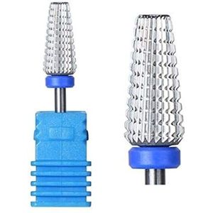 Natury Nails Wolfraamcarbide bit voor nageldraaimachine 5 in1. Manicure, pedicure, email, acrylnagels en gelnagels. Draaiboor (middelkorrelig)