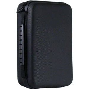 Navitech Zwarte harde actiecamera - compatibel met AKASO Brave 7 4K30FPS 20MP WiFi-actiecamera