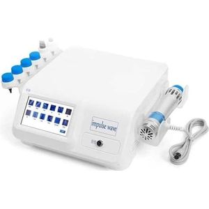 Schokgolftherapie-machine voor erectiestoornissen, extracorporale radiale schokgolf-behandelingsapparatuur voor plantaire fasciitis, hielpijn en erectiestoornissen.