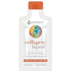 YouTheory Collageen Vloeibare Bessen Smaak, Helder, 12 Count