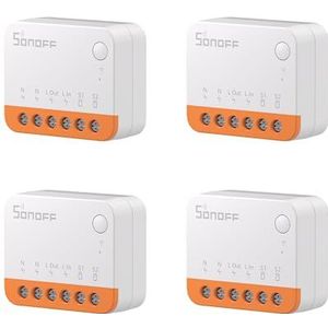 SONOFF MINIR4 - Smart Switch - 2-Way - Afneembare Relaismodus - 2.4G WiFi - APP-bediening