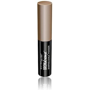 Maybelline Newyork Brow Drama Shaping Krijt Wenkbrauwpoeder voor Vrouwen - 100 Bruin