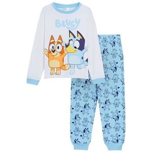 Bluey kinderpyjama jongens meisjes Bingo Pjs lange mouw unisex premium nachtkleding 100% katoenen loungeset