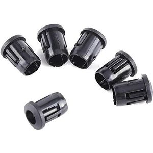50st Plastic Zwarte Led Beugel, Lichtgevende Diode Houder Clip Bezel Armatuur Led Socket 5mm