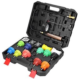 Lekdetector, universele autotanks Lekdetectie Automotive Lekkage Detector Tool Radiator Waterdruktester Auto Airconditioning Koeling Koelvloeistof Purge Tool Kit