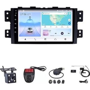 Android 13 Multimedia Speler Auto Radio GPS Navigatie Draadloze Carplay Auto Plug En Play Voor Kia Borrego Mohave 2008-2012(WIFI 1G+16G)