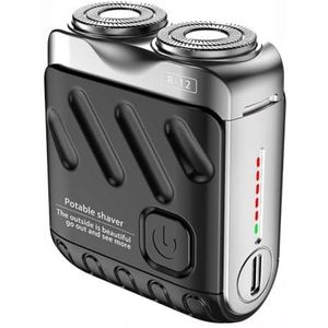 - Mild en niet-irriterend voor de poriën Draagbare en ergonomische elektrische scheerapparaat for mannen - oplaadbaar, miniformaat en wasbaar - ideaal cadeau for vriendjes - Kan als cadeau gegeven wor