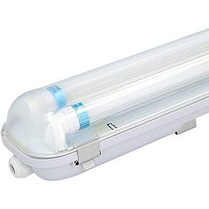 LED - T8 TL Armatuur - 150 cm - IP65 - 4000K Neutraal Wit Licht - Flikkervrij - 2x25 Watt