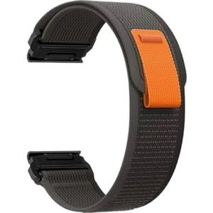 20 22 26mm Elastische Geweven Nylon Loop Strap fit Voor Garmin Fenix 7 7X 6X 6s 6 Pro 5 5s 5X Plus 3HR 945 Epix Gen 2 Enduro Quickfit Band, Descent Mk1 Mk2