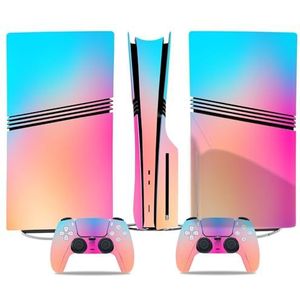 Voor PS5 PRO Skin Digital Edition Console En Controller Vinyl Cover Skins Wraps Krasbestendig, Compatibel Met Voor PS5 Digital Edition Pro 89100 Geen Schuimvorming Bubbelvrij