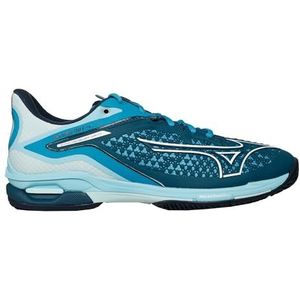 Mizuno Heren Wave Exceed Tour 6 Clay Tennisschoenen Gravelschoen Donkerblauw - Lichtblauw 40,5