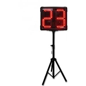 Scorebord met timerklok, Elektronisch basketbalscorebord for led 12/24/14s Shot Clock-scorebord Gebruikte basketbal-timingapparatuur Mooi display met heldere led, lange stand-by (Color : 2, Size : 1