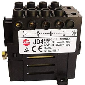 JD3 JD4 Elektromechanische Relais Schakelaar voor Elektrische Power Tool KEDU 8Pins 10Pin 16A 230V 400V (JD4-400V)