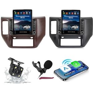 Android 14 Autoradio Navi voor N-issan Patrol (2004-2021) 9.7 ""Verticale schermradio met draadloze carplay Android-auto GPS met Bluetooth 5.0 HIFI FM 5G-WiFi SWC MIC-camera,M150s