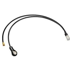 Vecys Splitter Kabel ISO Mannelijke Plug aan ISO Vrouwelijke Socket SMB Vrouwelijke Socket RG174 36cm/14in voor AM FM Autoradio Antenne