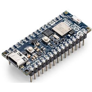Arduino Nano Matter met Headers [ABX00137] - Compact IoT-ontwikkelbord met materieprotocol, Wi-Fi & Thread-ondersteuning, ideaal voor slimme thuis- en ingebedde toepassingen