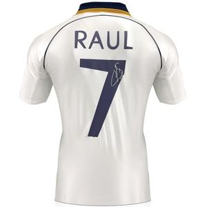 Real Madrid 1999-2000 shirt gesigneerd door Raul