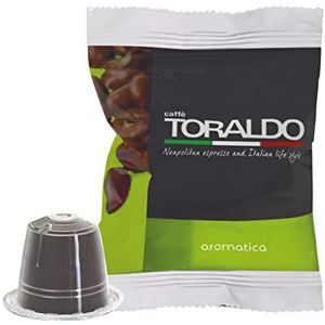 100 capsules compatibel met Nespresso Koffie Toraldo Aromatische Mix