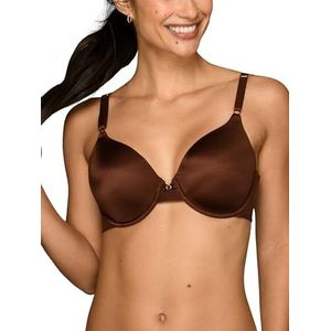 Vanity Fair Dames volledige dekking schoonheid rug gladmakende beha, Onderdraad - Cappuccino, 80C