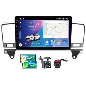 9 Inch Touchscreen 2 DIN Autoradio Compatibel met Mercedes-Benz M-Class W166 2011-2015 met Carplay/Android Auto FM RDS DAB+ Radio WiFi 4G Draadloze Carplay Android Auto BT 5.0 DSP(NF-6)
