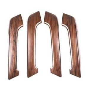 Deurgrepen Voor Toyota Voor Land Cruiser Voor Prado FJ150 150 2010-2018 Auto Accessoires ABS Binnendeur Handvat Trim Deur trekhandgreep cover(Pine Wood grain)