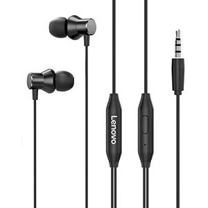Lenovo Metalen Oortelefoon Zwart HF130