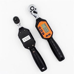 Digitale koppeladapter, Verstelbare Preset MINI Digitale Momentsleutel Fiets Auto Reparatie Tool Silicon RubberSpanner10N.M ~ 100N.M1/4 ""3/8"" 1/2 ""(AWM-R-60)