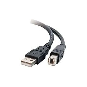 C2G/Cables to Go 28104 5m USB-kabel - USB 2.0 A naar B kabel zwart (16.4ft)