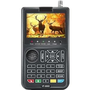 Digitale Satellietzoeker - 3,5-inch TFT-scherm - TV-ontvanger - HD - Voor Satelliet-TV-Schotel