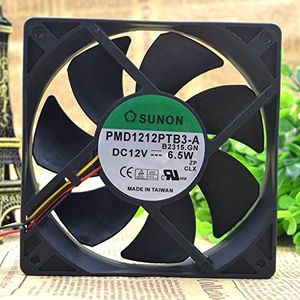 PMD1212PTB3-A 12V 6.5W 12025 12CM 3-wire cooling fan