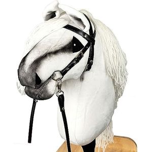 KHT ARIA SHOP Hobby Horsing, pluche paard, sportspeelgoed, hobby horse, trendsport, dressuuroefeningen, paardrijden zonder paard, knutselpaard van handwerk, maat DIN A3