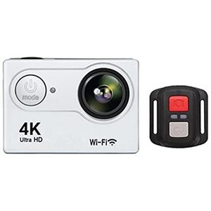 Actiecamera Ultra HD onderwatercamera, H9R 4K WiFi-afstandsbediening Sportvideo-opname Camcorder DVR DV Waterproof Pro Mini-helm Camera-accessoireset(1)