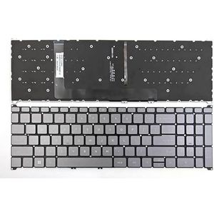 Voor Aspire 5 A517-53 -53G -58-58M -58GM Series Laptop Toetsenbord US Grijs Met Achtergrondverlichting