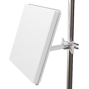 Selfsat H50D platte antenne Twin LNB-versie voor 2 deelnemers