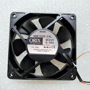 LMNCBVYA MDE1225-24L 24V Cooling Fan - 120mm x 120mm x 25mm, 0.30A Fan for Efficient Cooling Solutions