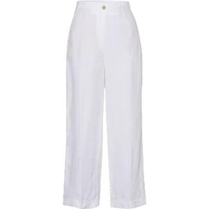 BRAX Linnen damesbroek Style Maine S, wit, 44