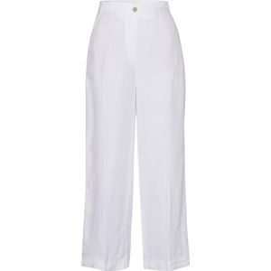 BRAX Linnen damesbroek Style Maine S, wit, 42