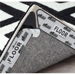 Gorilla Grip Premium tapijt hoekgrijpers, 8 stuks, herbruikbare grijperhoeken passen naadloos aan de rand van tapijten, langdurige tapepads helpen krullen op tapijttapijten, veilig voor harde houten