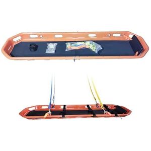 PA-DABAOO Draagbare Reddingsmand Brancard Met Tillendiaste, Multifunctionele Reddingsbrancard, Bootbrancard, Helikopterredding, 600 Pond Capaciteit