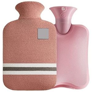 DieffematicRSD Warmwaterkruik Hot water bottle with lid for cold protection and warm water injection portable hand warmer hot water bag for hand warmer