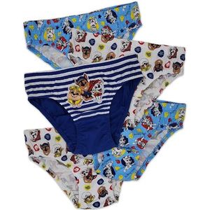 Paw Patrol 5 Pack Jongens 100% Katoen Slips - Chase, Marshall & Rubble 18m-7y, Meerkleurig, 2-3 jaar