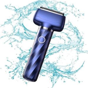 Elektrisch scheerapparaat voor heren, elektrisch scheerapparaat voor mannen, nat en droog gebruik, waterdichte gezichtstrimmer, oplaadbare scheerapparaten voor mannen, elektrische scheerapparaten voor