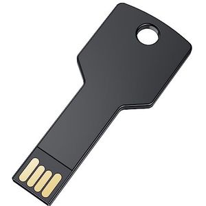 32 GB USB-stick, vorm, Uflatek USB 2.0, zwart, USB-stick, nieuwigheid, geheugen, waterdicht, thumb drive, externe gegevensopslag voor cadeau