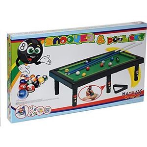 Matrax - Snookertafel - Mini Pooltafel - Mini biljarttafel - 2 Spelers