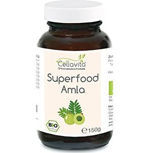 Cellavita Superfood Amla Bio & Vegan Poeder - (150 g in glas)