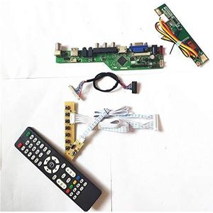 Voor LP150X08-TLAC/TLAD Remote+Inverter+toetsenbord LCD scherm T.V53 controller board VGA HDMI AV USB RF 1CCFL 30Pin LVDS Kit (LP150X08-TLAC)