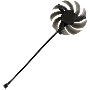 GPU-koeler, grafische kaartventilator, videokaartkoeling, 82MM TH8015S2H-PCC02, voor Palit voor RTX 3080 3080Ti 3070 3070Ti 3060 Ti voor Gamingpro OC(Single A Fan)