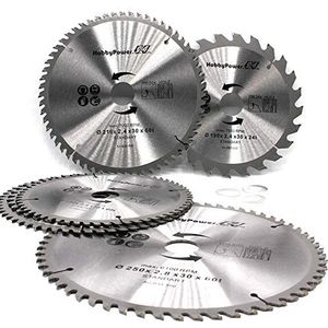 HobbyPower24 - Cirkelzaagblad - 250x30 mm - 40 Tanden - Geschikt voor Hout en Kunststof